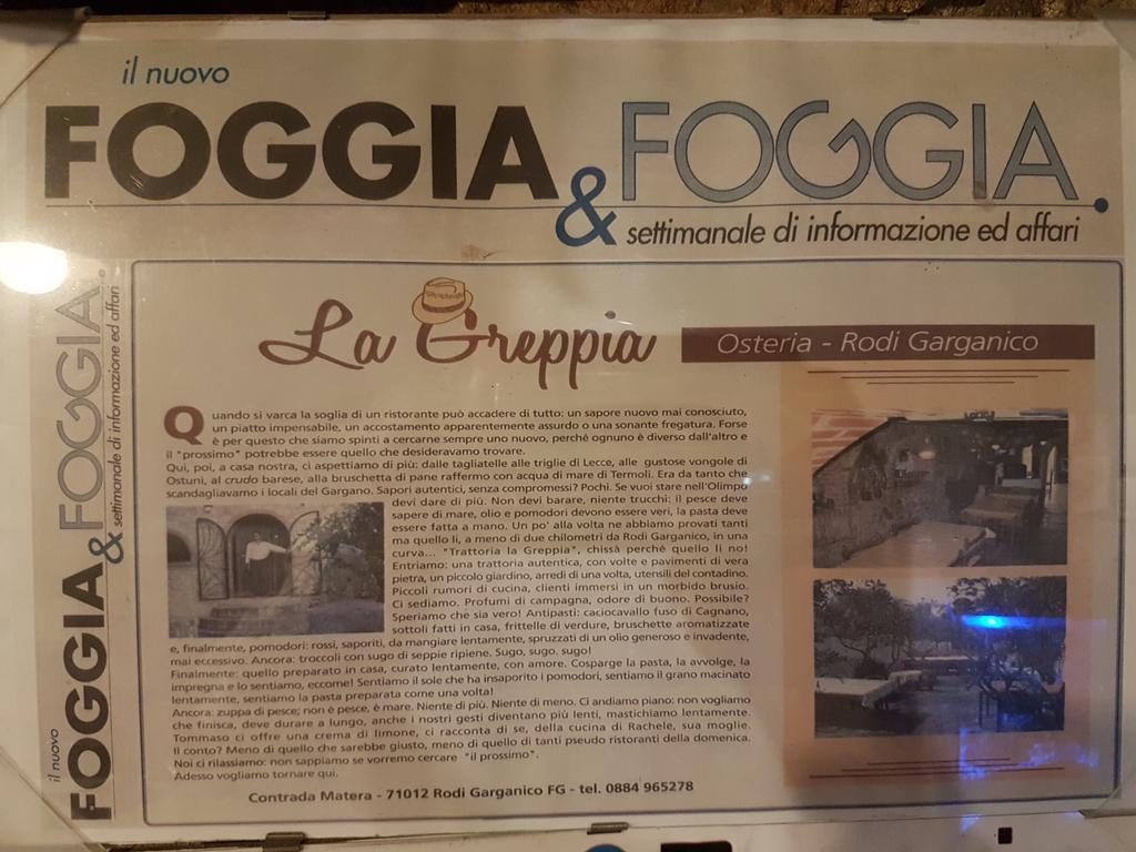 Case Vacanza La Greppia Rodi Garganico Kültér fotó